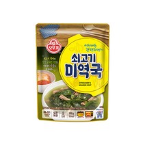 오뚜기 쇠고기미역국, 500g, 18개
