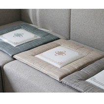 인견럭셔리자수방석(솜포함)/방석/사무실방석/인견방석/여름방석, 방석(베이지)
