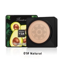 에어 쿠션 CC 크림 BB 파운데이션 버섯 헤드 컨실러 보습 방수 메이크업 화장품 페이스 베이스 톤, [12] 04-Natural