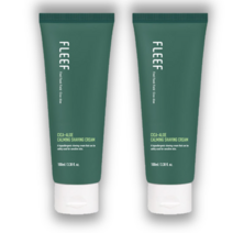 플리프 시카 알로에 카밍 저자극 쉐이빙 크림, 100ml, 2개