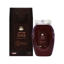 동화양봉 100% 벌꿀 잡화꿀 2.4kg 벌집꿀 천연 자연산 답례품 꿀