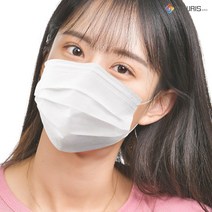 뉴리스 국산 덴탈마스크 일회용마스크 국내산 식약처인증마스크 약국 보건용 의료용 수술용 마스크 황사방역마스크 증정, 50매