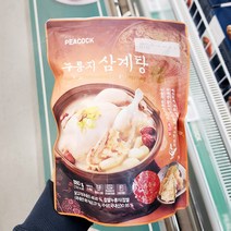 장인70.301 피코크 누룽지 삼계탕 879.961g x 1개, 아이스보냉백포장