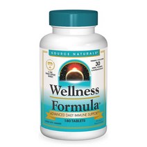 소스 네츄럴 웰니스 포뮬라 (180타블렛) Source Naturals Wellness Formula 180tabs, 1개