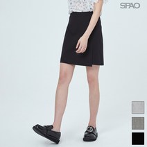 스파오 스파오 랩형 데일리 4부 스커트_SPWH924G52