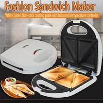 샌드위치메이커 와플메이커 와플기계 붙지 않는 코팅 아침 식사 양면 샌드위치 메이커 가정용 그릴, 03 AU