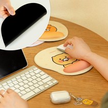 카카오프렌즈 쿠션 춘식이 손목보호 마우스 패드 / 마우스패드 게이밍 노트북마우스패드 캐릭터마우스패드 춘식이 마우스패드 마우스받침대 카카오마우스패드 손목보호 마우스 패드