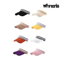 위너리스 투라인 니트 골프모자 골프선캡 쿨토시 증정, 퍼플