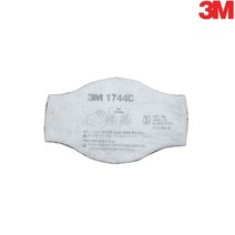 3M 방독마스크 방진필터 1744C 단품 산업안전 먼지마스크 공기호흡 산업 방독면