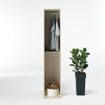 옵티마 롤스크린 드레스룸 400 2단옷장 시스템옷장, 화이트_GBW043WX-F