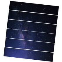 shangren DIY STARRY 타일 세트 6 타일 주방 욕실 계단 스티커 A, PVC, A