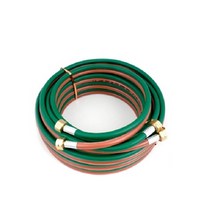 쌍호스5파이 8파이 용접공구 쌍줄호스 트윈 산소 LPG 절단기 녹색 적색, 8X10M