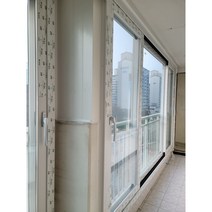 KCC창호 발코니 단창 뉴프라임 VBF140 24mm 로이 복층유리 자동잠금핸들 작은 창문, 규격, 1000×1800