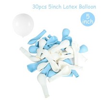 1pc 골드 실버 색상 생일 축하 케이크 토퍼 베이비 샤워 희'자 상자 파티 장식 용품, 28 30pcs 5inch_01 25x25x25cm
