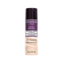 Covergirl + Olay Simply Ageless 3-in-1 리퀴드 파운데이션 크리미 내추럴, 크리미 내츄럴, 1 Fl Oz (1 팩)_기반