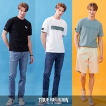 트루릴리전 TRUERELIGION 남성 코튼100 시그니처 아트웍 티셔츠 3종, 110