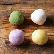 화전반죽 떡 만들기 100g 4봉, 4개