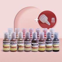 [현뷰티] 칼라소스 (보조뚜껑 증정) 반영구 머신 엠보 겸용색소 반영구화장 재료, 보조뚜껑