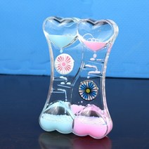 키네틱아트 꿈꾸는 오일 드롭 모래 시계 물방울 액체 감압 타이머 데스크탑 장식 어린이 장난감 선물., [01] sy01, 1.sy01