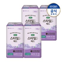 디펜드 여성 스타일패드 참숯 안심중 18Px4팩, 안심중용량, 18개입, 4개