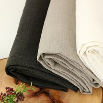 대폭) 린넨면혼방 - 린넨8수평직바이오 무지(22칼라), 6번 모카베이지