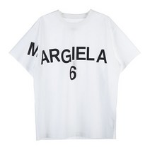 엠엠식스 메종 마르지엘라 MM6 로고 프린트 티셔츠 S52NC0280 S47294 100 S52NC0280S4729410002