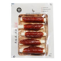 바우와우 수제안심살 떡갈비오리 80g 2개[bp] 펫간식, 2개