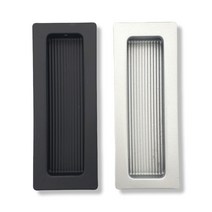 인라이프 사각 매립 손잡이 사각골오목이 매입형 미닫이문, 블랙