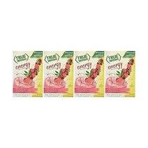 트루 레몬 분말 에이드 라임 오렌지 체리, Cherry Cranberry, 6 Count (Pack of 4)