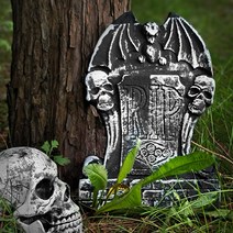 할로윈 묘비 모형 [타입4], 단품