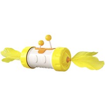 Jeremytown 휠 하이 캣 토이 고양이용 장난감, 1개, Yellow
