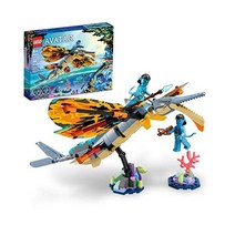 LEGO 레고 아바타: The Way of Water Skimwing Adventure 75576 수집 세트와 장난감 동물 판도라 산호초 장면 제이크 설리와 토노와리 미니피규어