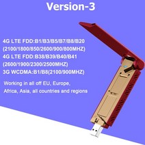 인터넷 라우터 와이파이 kuwfi 4g 동글 4g 모뎀 모바일 포켓 150mbps 카드, 버전 3