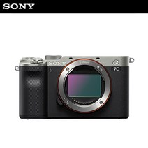 소니 공식대리점 풀프레임 미러리스 카메라 알파 A7C BODY (ILCE-7C A7C), 01 소니정품A7C/풀바디-실버