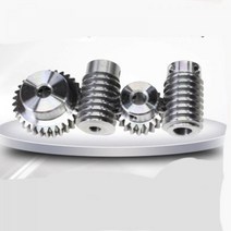 베벨기어 기어 포함 1M 웜 로드 20 25 30 40/50 톱니 강철 감속비 1:20 40 50/60 보어 5mm 6mm 8mm 1 세트, gear 40T bore 8, worm rod bore 8mm, 1개