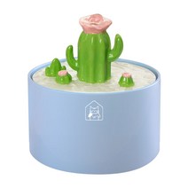 희동이네 고양이정수기 멍냥이랑 선인장 세라믹 정수기 1.5L 음수량조절 저소음 고양이 강아지겸용 급수기