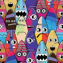 호버보드 샤오미 막 바이크스티커 노트북 인테리어필름 전신 개성 그래피티 낙서 방수 일러스트스티커 2876105341, 잉크 그린 초쿨론 그래피티 낙서 50