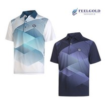 [필골드] 맥킨리 다이몬드 디지털나염 반팔카라티셔츠 PT803n804