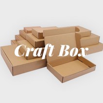 크라프트 상자 선물 종이 포장 박스 일체형 g형 싸바리 택배 액자 기프트 골판지 합지 상자 10/20/30/50개, 10개