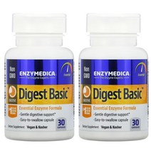 [1+1] 엔자이메디카 다이제스트 베이직 소화 효소 30베지캡슐 고약사 Digest Basic