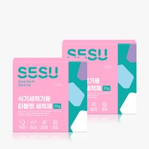 세수 친환경 올인원 식기세척기 세제 20G 30개입 2개 SET, 20g 1+1