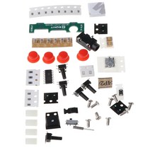 FM 스테레오 라디오 키트 전자 DIY 스위트 76-108MHz 주파수 휴대용 조립 도구 1 세트, 01 AS SHOWN, 01 AS SHOWN