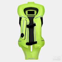 바이크 야간라이딩 조끼반사 자켓 오토바이 에어백 조끼 안전 모토 크로스 보호 의류, 08 Green Air Bag Vest 4