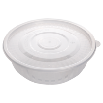 체인컴퍼니 냉면용기(사출) 대형 투명 세트1500ml, 4개, 50개입