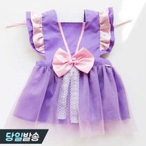 엉금엉금 방수 공주 앞치마 원피스 4종 할로윈 크리스마스 생일 선물, 소피아공주