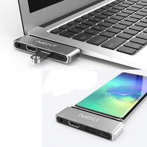 넥스트 C타입 to HDMI 미러링 컨버터 HDMI+C타입+USB2.0+AUX 삼성DEX 지원 넷플릭스, SS-416TCH-DX
