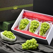 924일 오전7시 배송마감 고당도 샤인머스켓 선물세트 3kg (3수팩포장) -인증