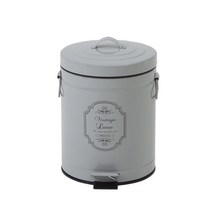 클래식 더스트빈 휴지통 5L, 1개, 그레이