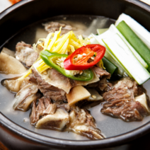 소문난 맛집 백암골 가마솥 갈비탕 550gX3팩, 550g, 1개