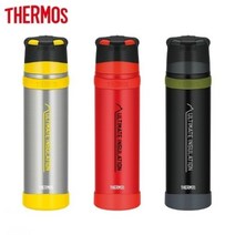 THERMOS (서모스) 등산 전용 스테인리스 병 900ml FFX-90, 매트블랙